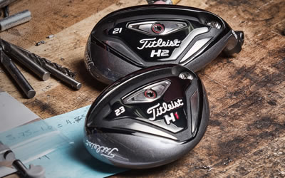 The new Titleist 816H1 and H2 Hybrids