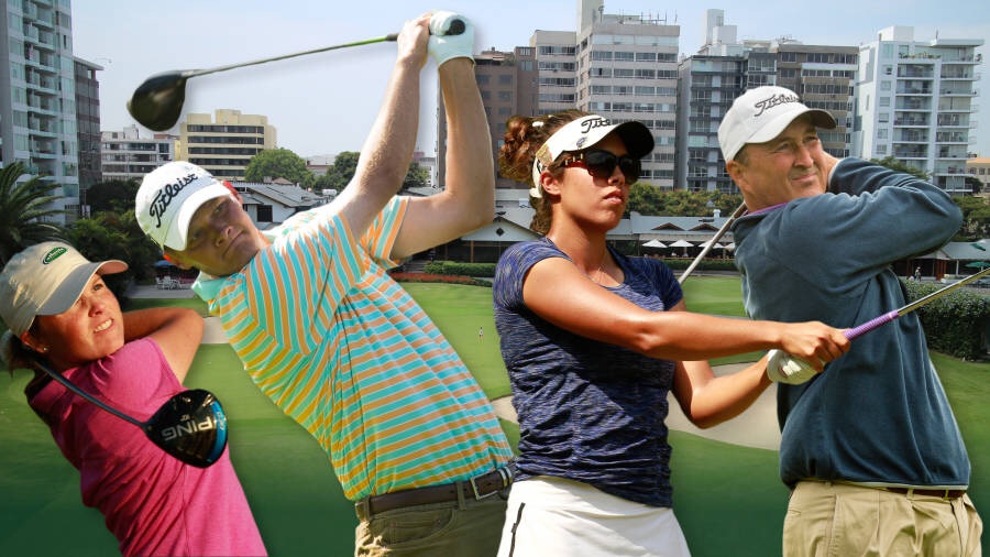 From left to right: Shirley, Harvey, Greenlief, White (USGA image)