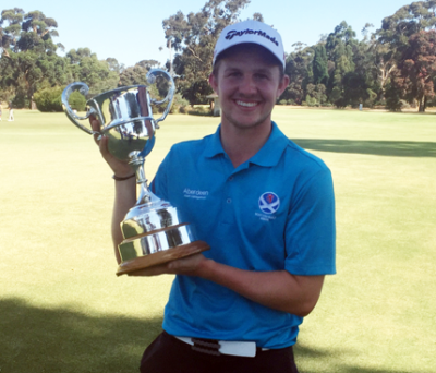 Australian Am Champion Connor Syme (Golf Australia) 