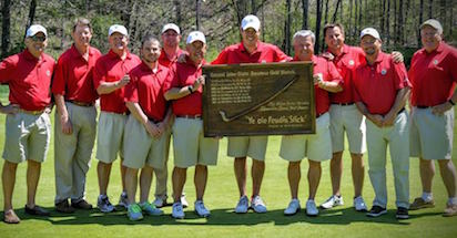 The Virginia team won the Ye Ole  Feudin’ Stick <br>(Virginia Golf Association Photo)</br>