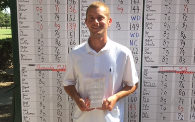 Champion Andrew Bonner (Dryden Park Golf Course)