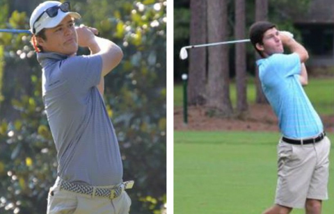 Johnson Holliday and Connor Bruns to square off tomorrow <br>(Carolinas Golf Association Photo)</br>