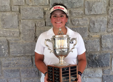 Riley Rennell won her first Tennessee Women's State Amateur <br>(Tennessee Golf Association Photo)</br>