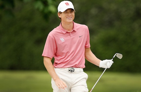Michael Perras, shown at the 2016 NCAAs (Golfweek photo)