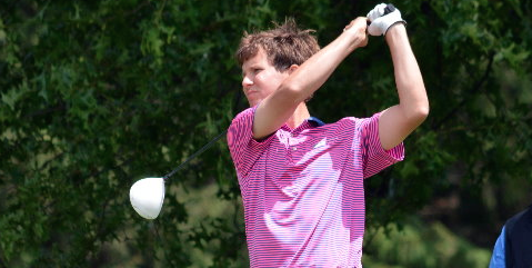 Chris Meinke during round one at Lyman Orchards <br>(CSGA Photo)</br>