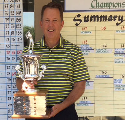 Champion Mark Morgan (Sac Golf Council photo)