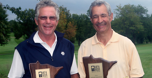 John Hawkinson (R) and Rob Harris (L) <br>(MN Golf Photo)