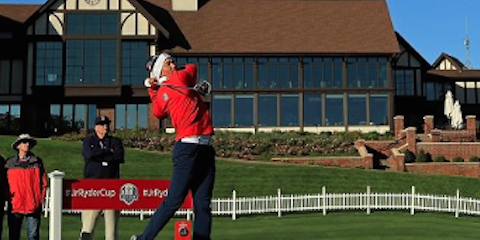 It was a chilly day one at the Junior Ryder Cup <br>(Junior Ryder Cup Photo)