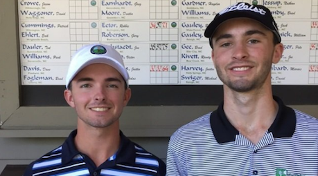 Justin Emmons and Nicholas Lyerly <br>(Carolinas Golf Association Photo)