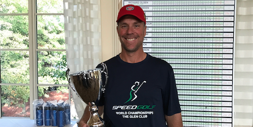 2016 Champion Speedgolfer of the Year Jamie Young <br>(Photo courtesy of Jamie Young)