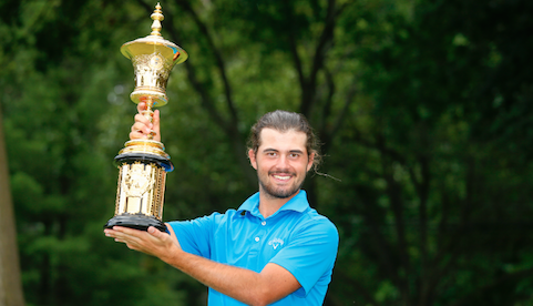 Curtis Luck after his U.S. Amateur victory <br>(USGA Photo)
