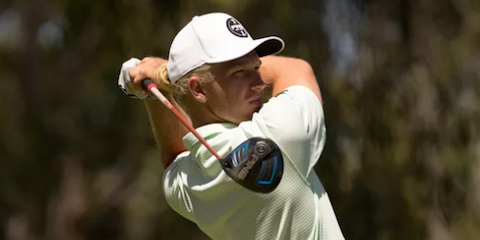 Travis Smyth during the round of 64 matches at Yarra Yarra <br>(Golf Australia Photo)