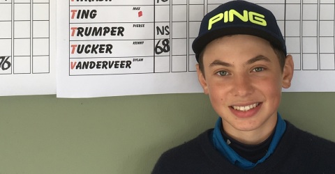 14-year-old Ben Soicher is an early leader 
