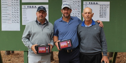 Winners Paul Tesori, Jim Skillman and Tom Grady Jr. <br>(FSGA Photo)