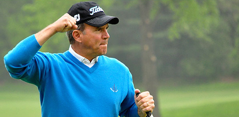 Chip Lutz was the only amateur to make the cut at the 2016 U.S. Senior Open <br>(GAP Photo)