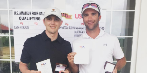 Derek Busby and Bryan Vahlberg are heading to the U.S. Amateur Four-Ball <br>(Louisiana Golf Association Photo)