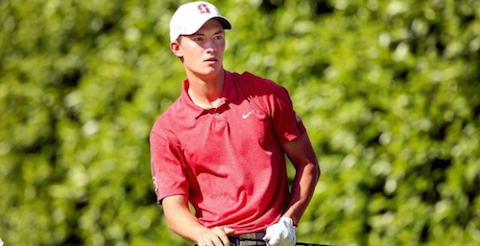 Maverick McNealy joined Bill Haas as only the second three-time finalist <br>(Golfweek Photo)
