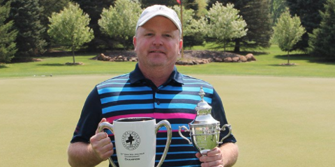 Winner J.D. Anderson <br>(Iowa Golf Association Photo)
