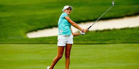First round leader Rachel Kuehn <br>(USGA Photo)