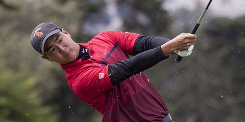 Justin Suh and USC lead the NCAA West Regional<br>(USC photo)