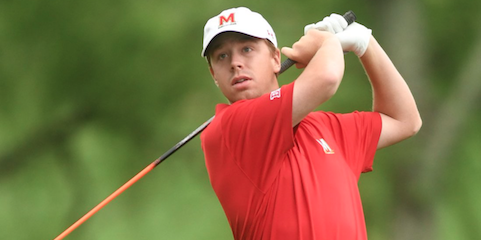 Defending champion David Kocher is tied for second <br>(Maryland Athletics Photo) 