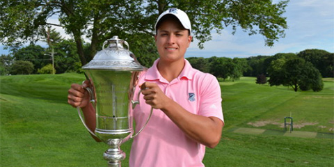 Dawson Jones, the 2017 New Jersey State Amateur champion<br>(NJSGA photo)