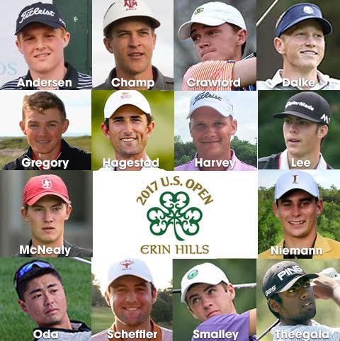 The 14 Amateurs Playing the 2017 U.S. Open