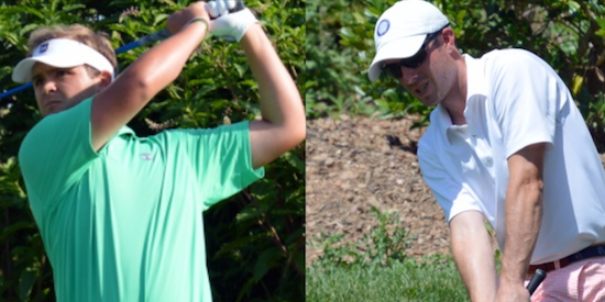 Finalist Mark Lawrence Jr. (L) and Jordan Utley (R) <br>(VSGA Photo)