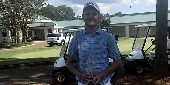 Magnolia Amateur winner Cecil Wegener