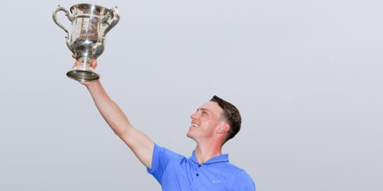 The victory for Rowan Lester was his major title <br>(Ireland Golf Net Photo)