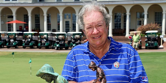 Paul Simpson is looking to pick up yet another Putter Boy trophy<br>(Pinehurst photo)
