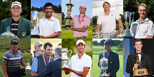 The U.S. Walker Cup team have lifted plenty of hardware over the last two seasons