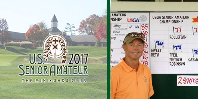 Jim Rollefson punched his ticket to the 2017 U.S.<br>Senior by medaling at the Cedarburg, WI qualifier