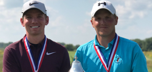 Nebraska Four-Ball winners Dylan Heng and Lance Lawson <br>(Nebraska Golf Association Photo)