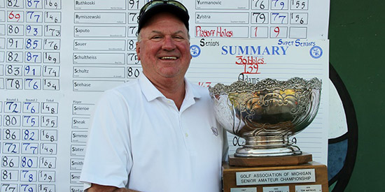 Craig Adams is one-for-one in GAM Senior championships<br>(GAM photo)