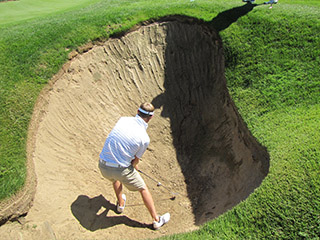 The Devil's A**hole Bunker at Pine Valley