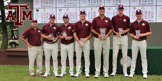 Texas A&M's wins at Olympia Fields helped propel them to #1<br>(Texas A&M photo)
