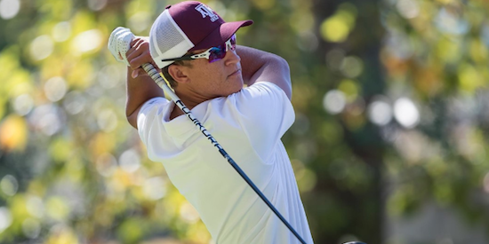 Cameron Champ and his long drives are off to the professional ranks <br>(Texas A&M Athletics Photo)