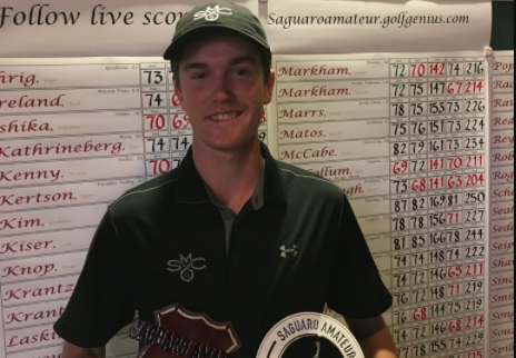 Blake Hathcoat birdied the final six holes to force a playoff <br>(Saguaro Amateur Photo)