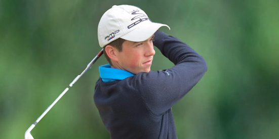 Darcy Brereton continues to lead at Royal Melbourne Golf Club <br>(Golf Victoria Photo)