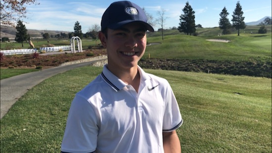 Thomas Hutchison posted a bogey-free 64 today