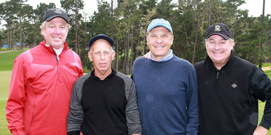 Steve Donnelly & James Camaione (L), Randy Haag & David Nelson (R)<br>(NCGA photo)