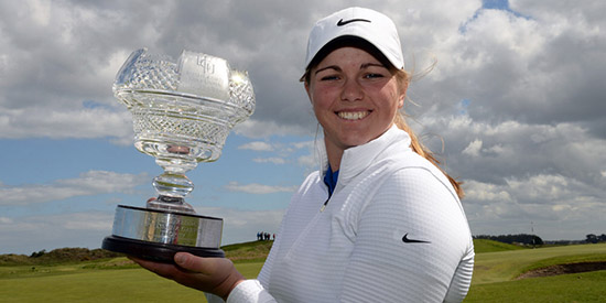 Hannah McCook won by 2 at County Louth (Irish Golf Desk photo)