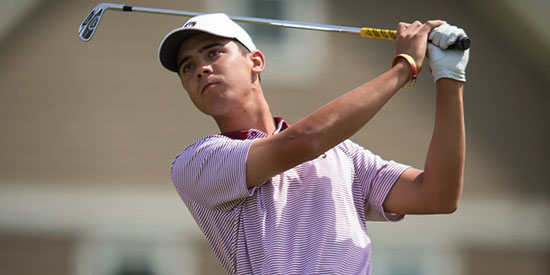 Jake Carter is on top after a 66 (Florida State photo)