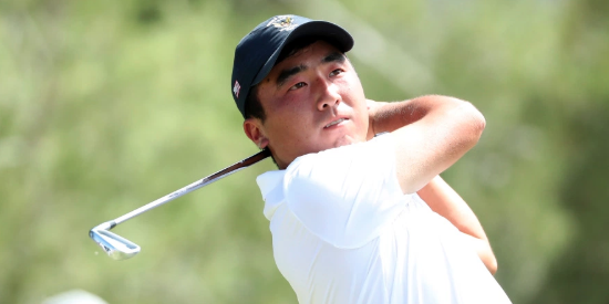 Doug Ghim will be playing with his father Jeff on the bag <br>(Golfweek Photo)