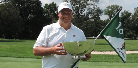 Gregg Angelillo of Baltusrol Golf Club won the New Jersey Pre-Senior by nine shots <br>(NJSGA Photo)