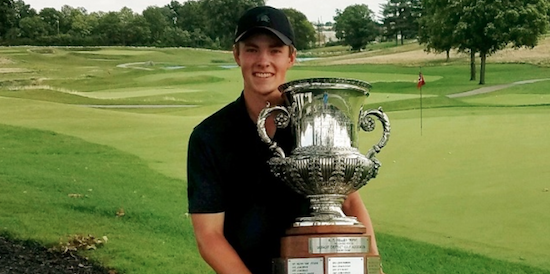 James Piot won the title by three shots <br>(GAM Photo)
