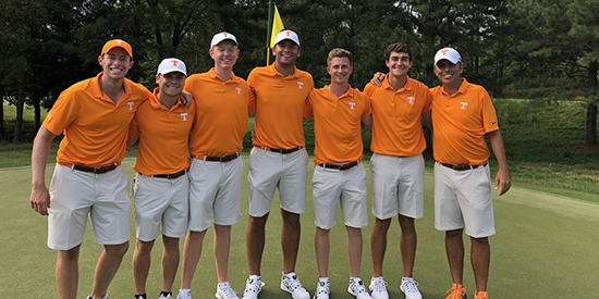Tennessee after winning the Carpet Capital (Tennessee Athletics photo)
