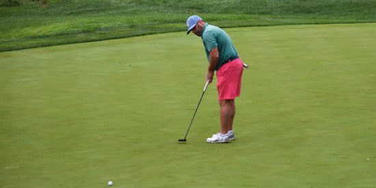 William Naylor during the Pennsylvania Mid-Am (PGA photo)