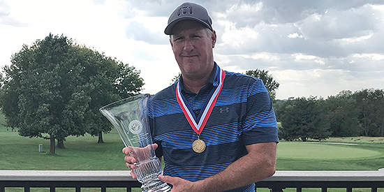 Winner Matt Haynes <br>(Nebraska Golf Association Photo)